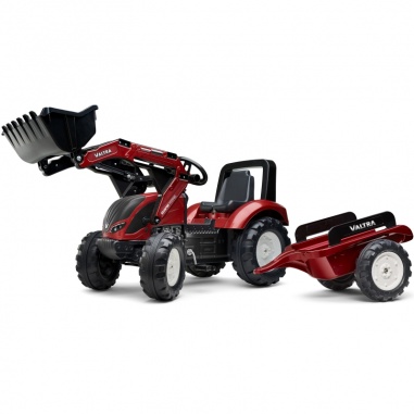 Traktor Valtra na Pedały z Przyczepką i Łyżką od 3 Lat