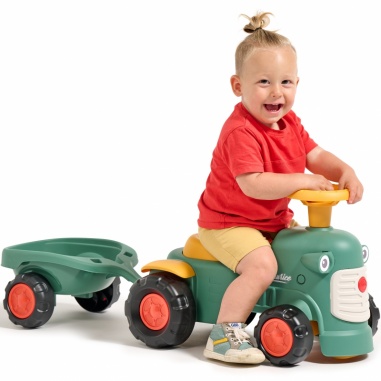 Traktorek Baby Maurice Vintage z Przyczepką od 1 roku
