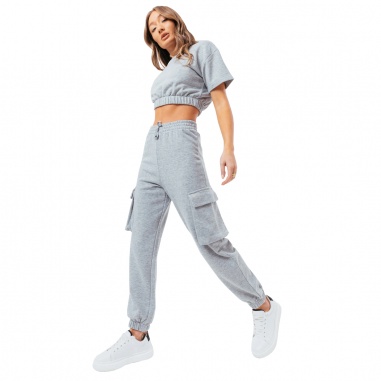 Sweat Crop T-Shirt-Cargo Joggers
