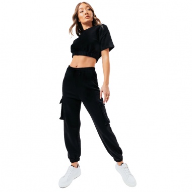 Sweat Crop T-Shirt-Cargo Joggers