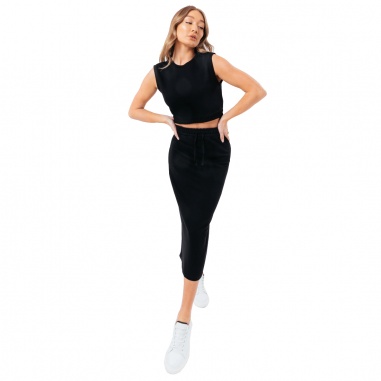 Sweat Midi Skirt Loungewear Set