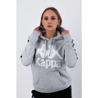 ENNA HOODED SWEATSHIRT 18M GREY MELANGE