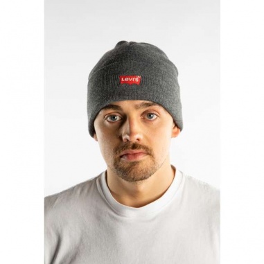 Levis BATWING EMBROIDERED BEANIE 0181 MELANGE