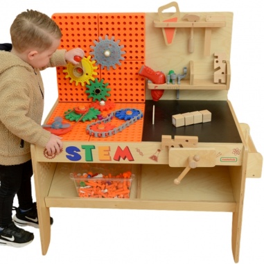 Drewniany Warsztat XXL Montessori STEM z mi