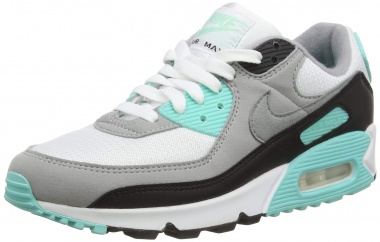 AIR MAX 90 100 WHITE LIGHT SMOKE GREY BLACK PARTICLE GREY