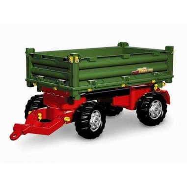rollyTrailer Przyczepa Rolly Multi dwuosiowa zielona