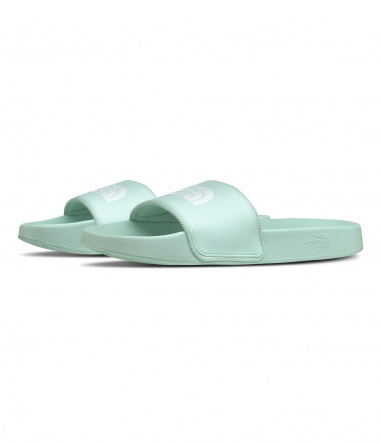 W BASE CAMP SLIDE II 080 MOONLIGHT JADE TNF WHITE
