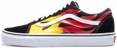 UA Old Skool FLAME BLACK BL  FLAME BLACK