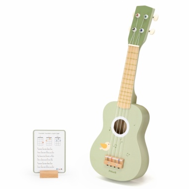 Viga Drewniane Ukulele Gitara Dla Dzieci Z Nutami