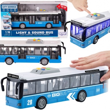 Autobus Miejski Interaktwny Elektryczny 1:16