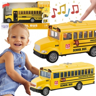 Autobus Szkolny Interaktywny Elektryczny 1:20