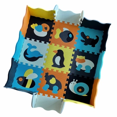 Mata Piankowa Kolorowa Puzzle Kojec
