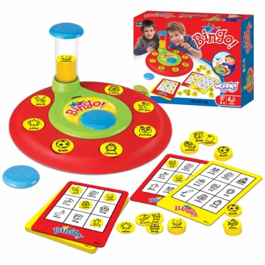 Bingo Gra Dopasuj Żetony Planszowa Rodzinna