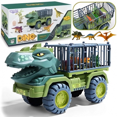Ciężarówka Dinozaur Transporter Figurki