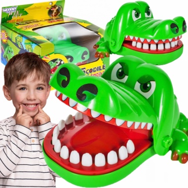 Gra Zręcznościowa zący Krokodylek Chory Ząbek u Dentysty