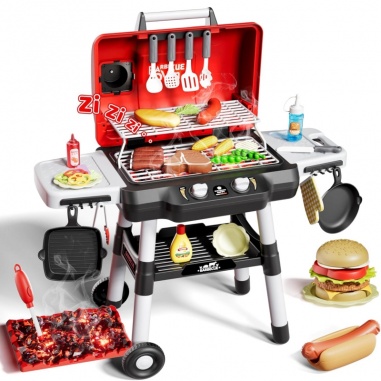 Grill Barbecue Kuchnia Ogrodowa Interaktywna LED Zestaw XL 31 el.