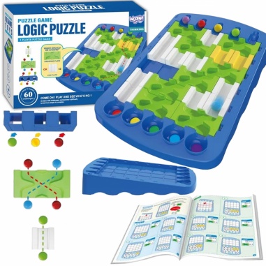 IQ Gra Logiczna Strategiczna Trening Mózgu Labirynt Logiczny