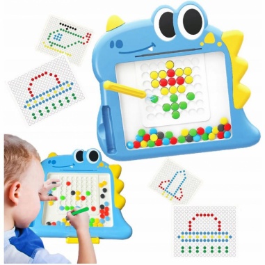 Tablica Magnetyczna dla Dzieci Montessori MagPad Dinozaur