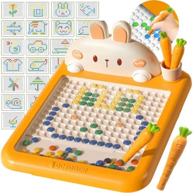Tablica Magnetyczna Montessori MagPad Do Rysowania Królik Marchewka