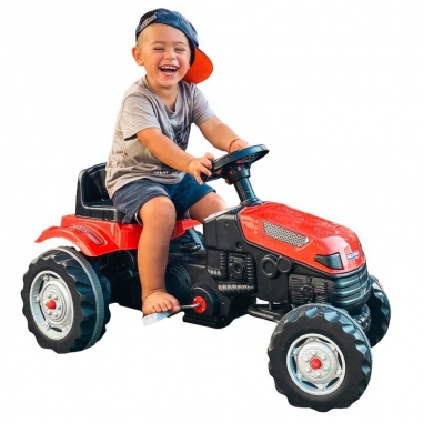 Traktor na Pedały Farmer GoTrac Ciągnik Ciche Koła