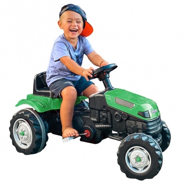 Traktor na Pedały Farmer GoTrac Ciągnik Ciche Koła