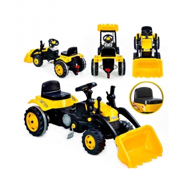 Traktor Na Pedały Farmer MaxTrac Classic Łyżka Spychacz
