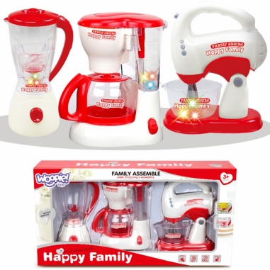 Zestaw AGD dla Dzieci 3w1 Mikser Blender Robot Kuchenny