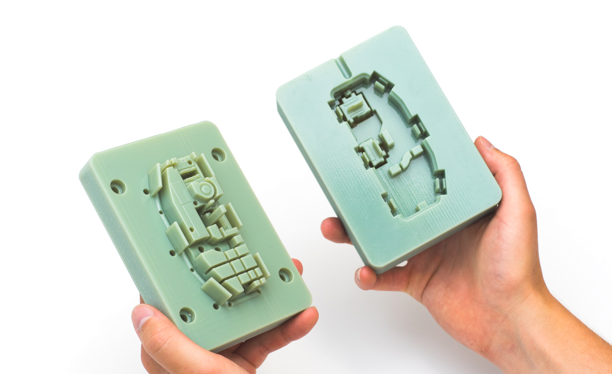 3D printing low-run injection molds