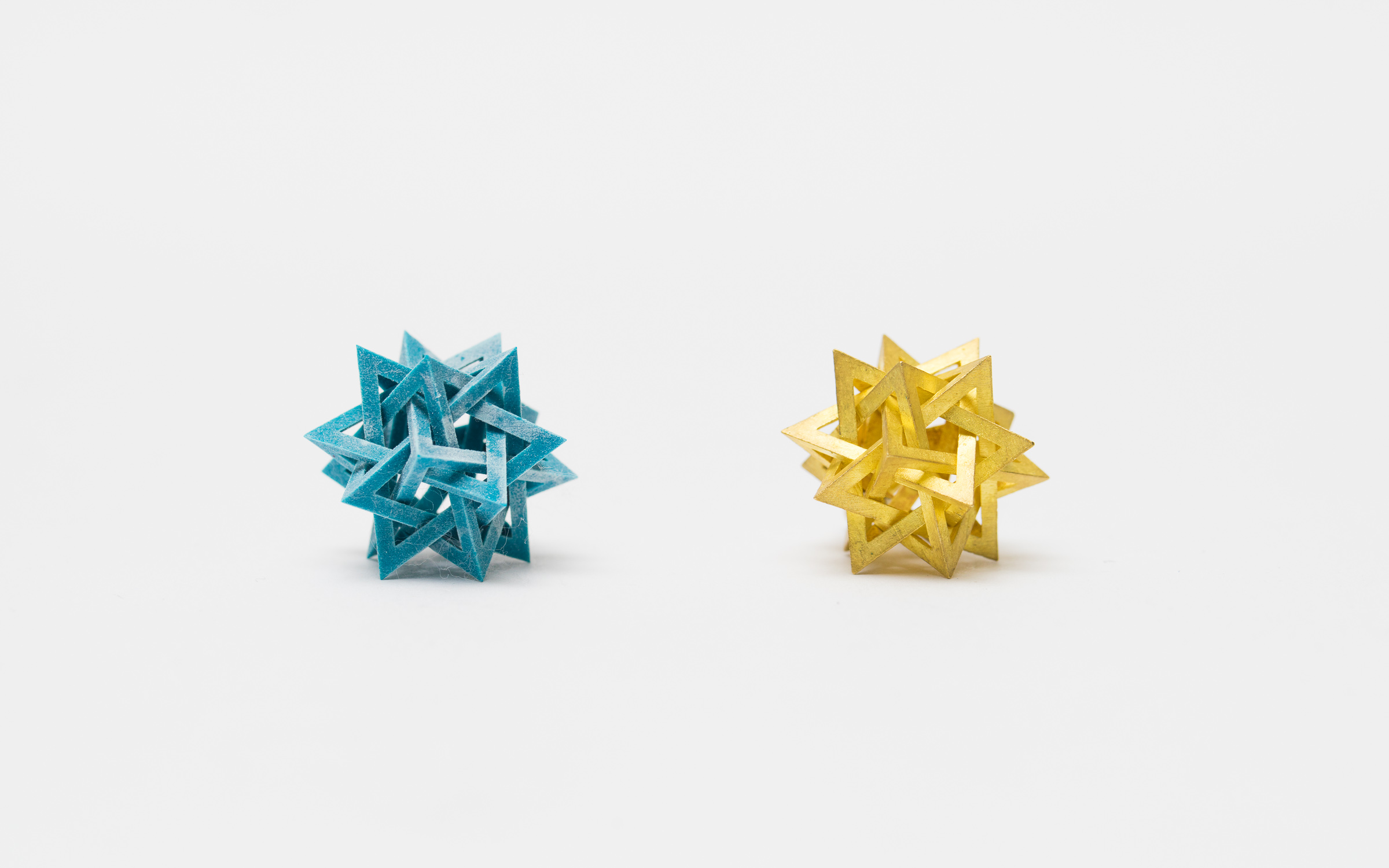 LV Earrings 6 3D model 3D printable