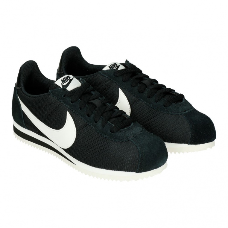 Nike Classic Cortez Nylon Black Noir Nike Classic Cortez Nylon Black Noir