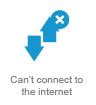 Cannot connect to the internet