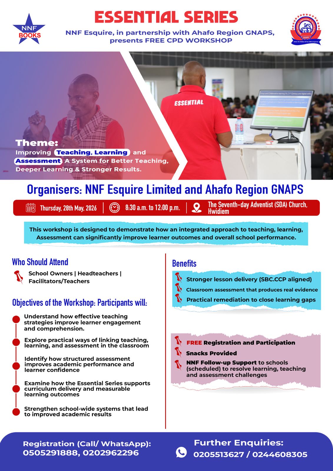 NNF ESSENTIAL FREE CONTINOUS PROFESSIONAL DEVELOPMENT (CPD) WORKSHOP - AHAFO
