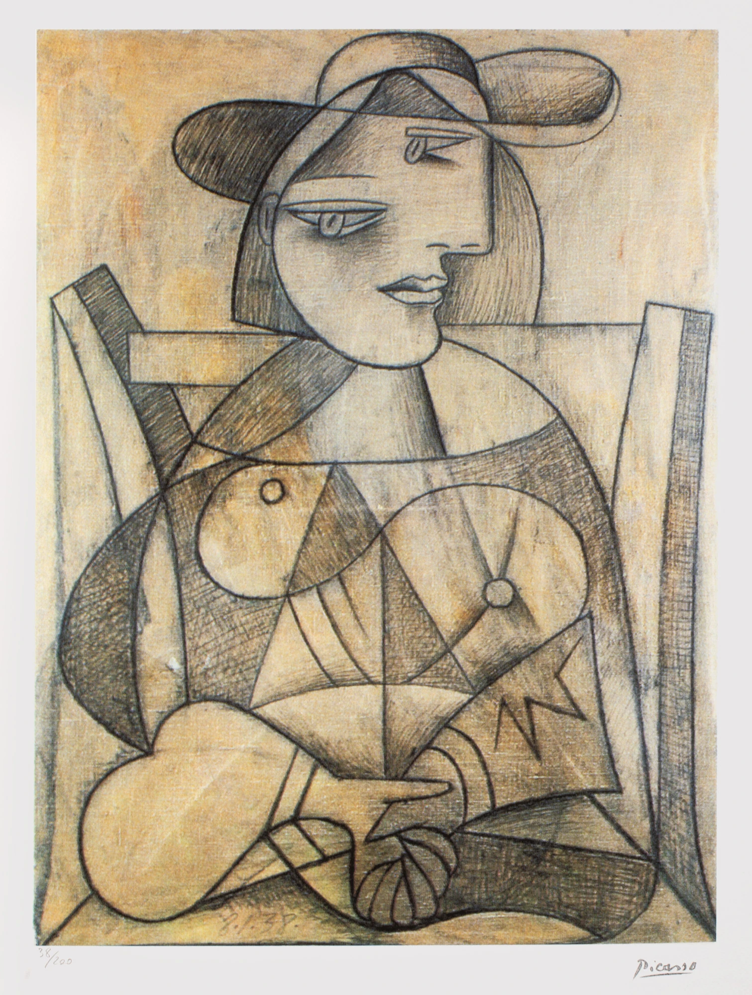Woman with a hat