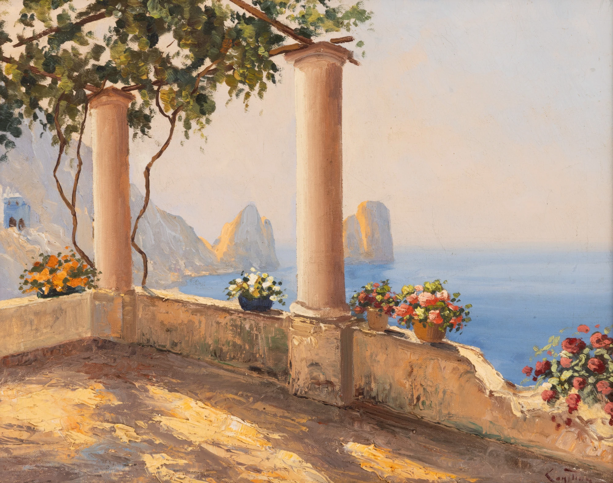 Terasă la Sorrento