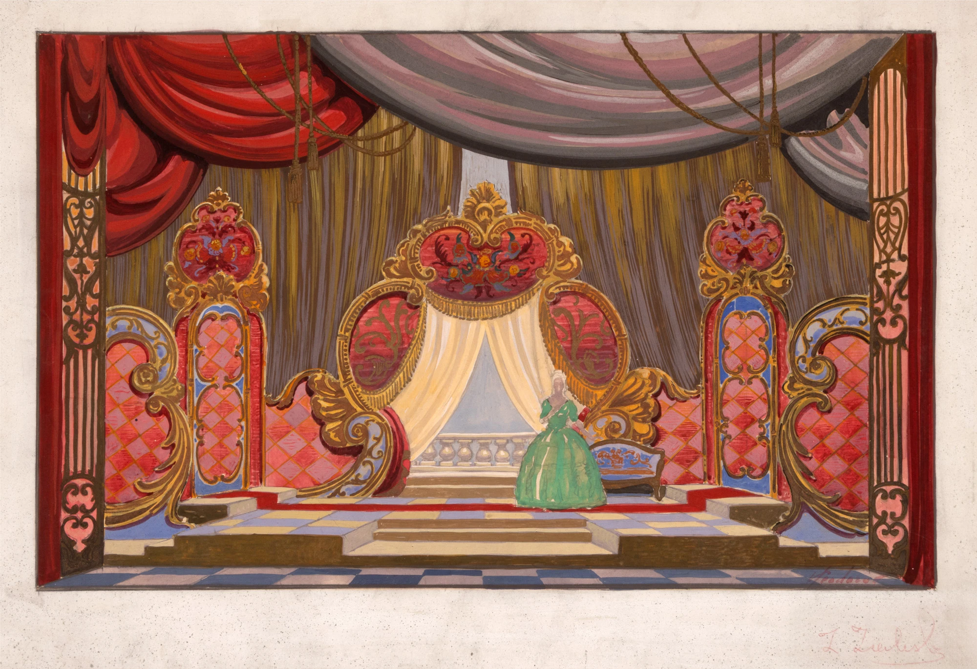 Așteptare (Decor pentru teatru)