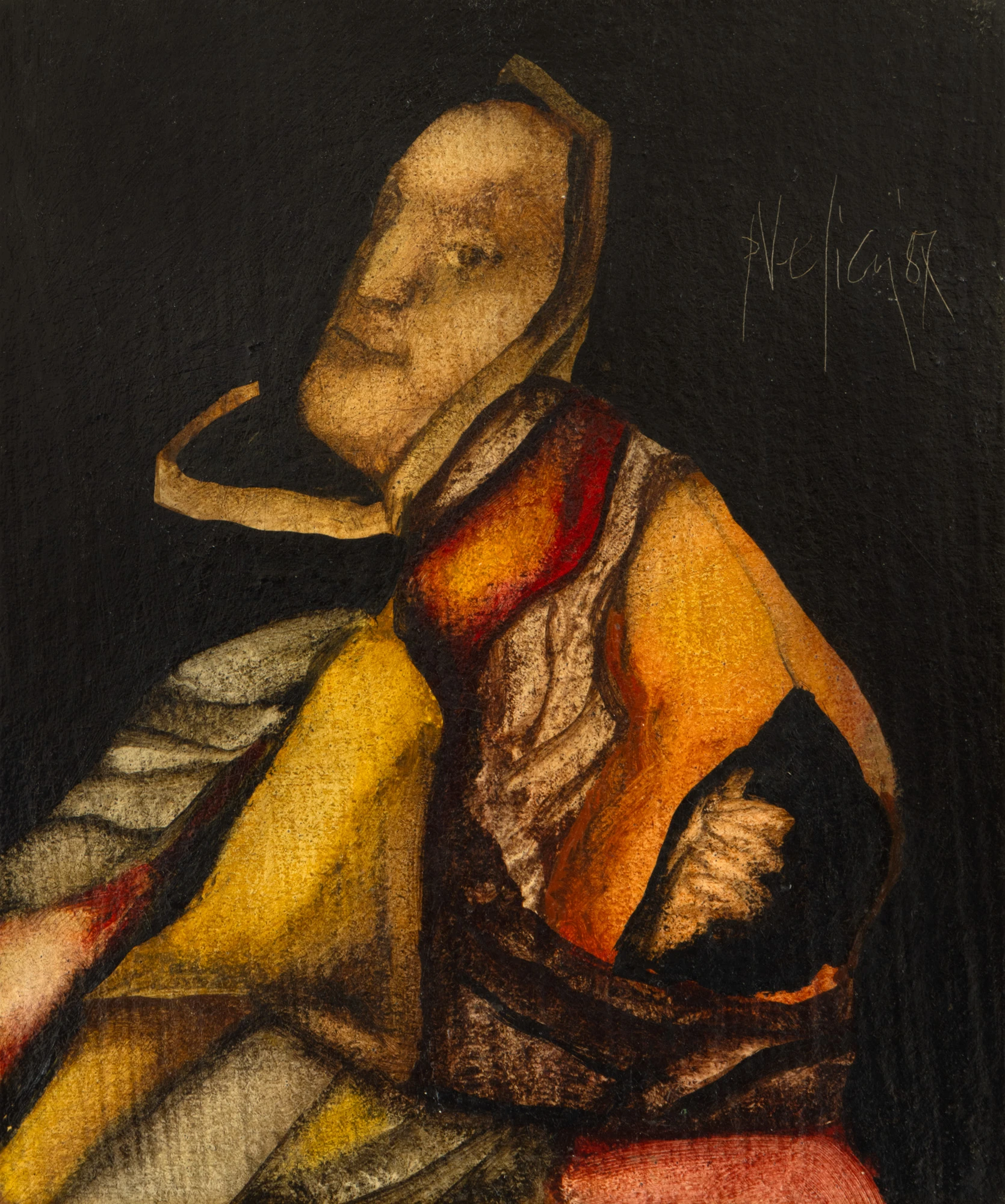 Harlequin at the king's court
