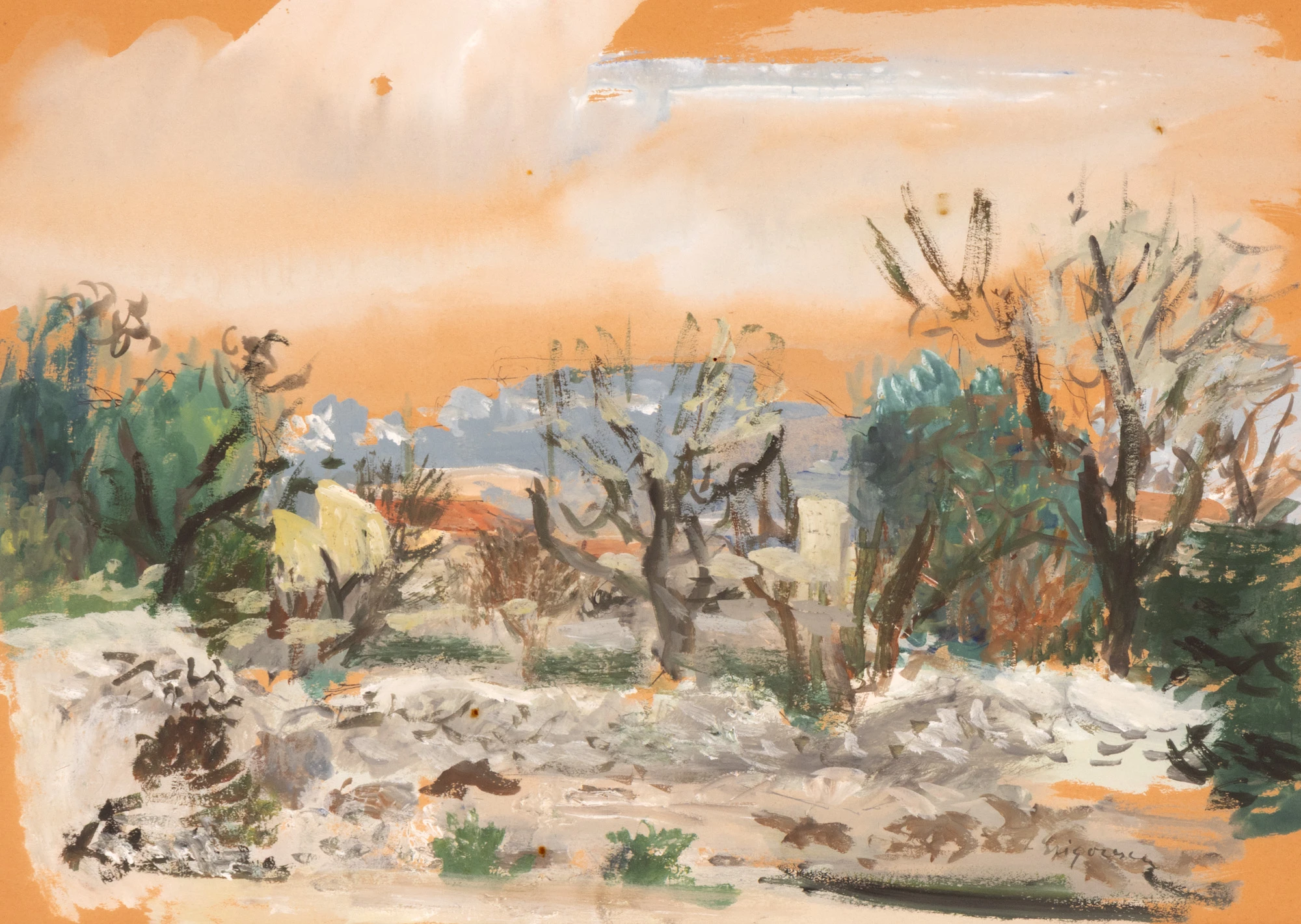 Provençal landscape