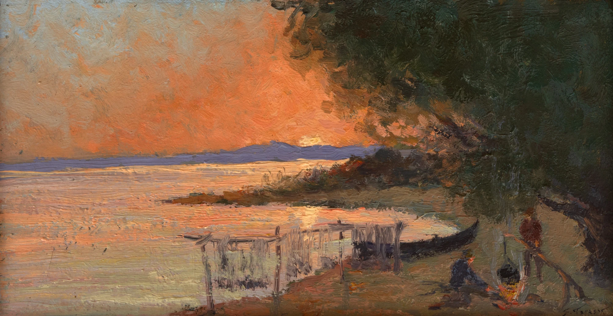 Sunset in the Delta