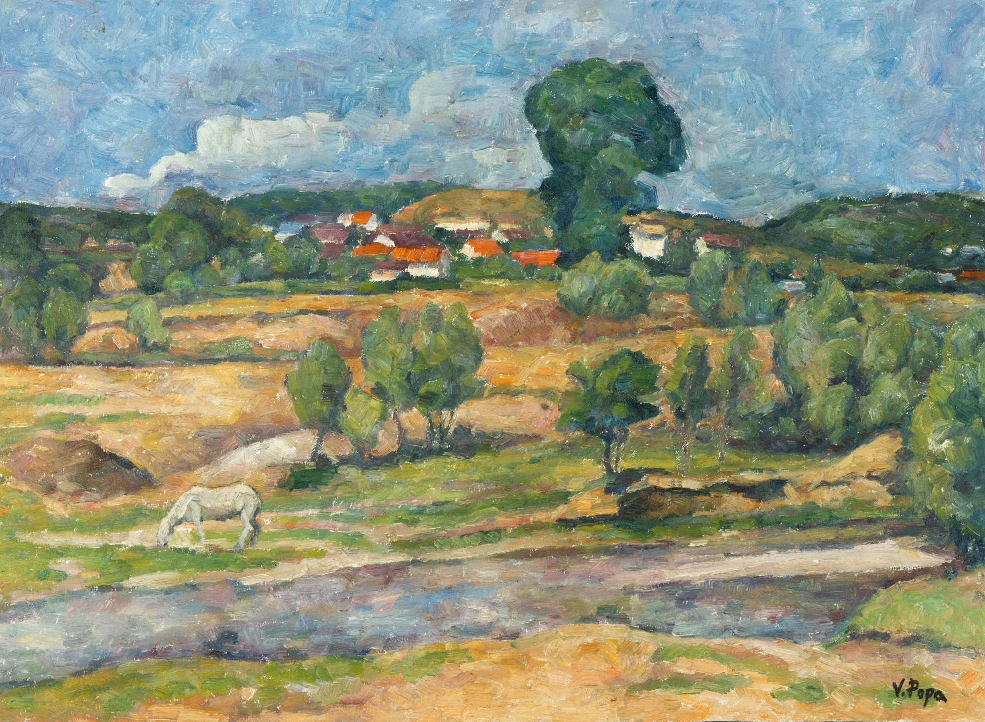 La păscut