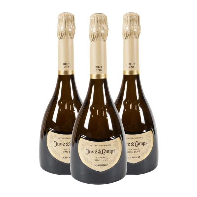 Juvé & Camps Gran Tribut Joan Juvé Corpinnat, Gran Reserva, 3st x 0,75l, în cutiile originale