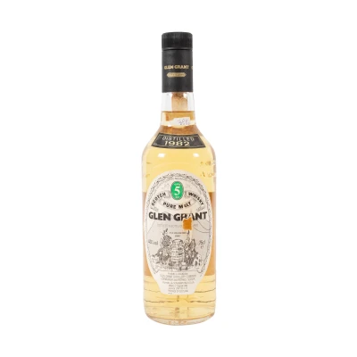 Glen Grant Scotch Whisky, 5 years old, distilled in 1982, 1st x 0.75L