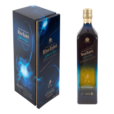 Johnnie Walker Blue Label Ghost and Rare-Pittywatch, 1st x 0.7l, în cutia originală