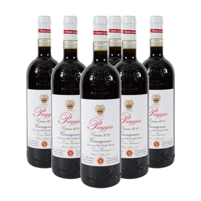 Piaggia Carmignano Riserva, 2021, 6st x 0,75l