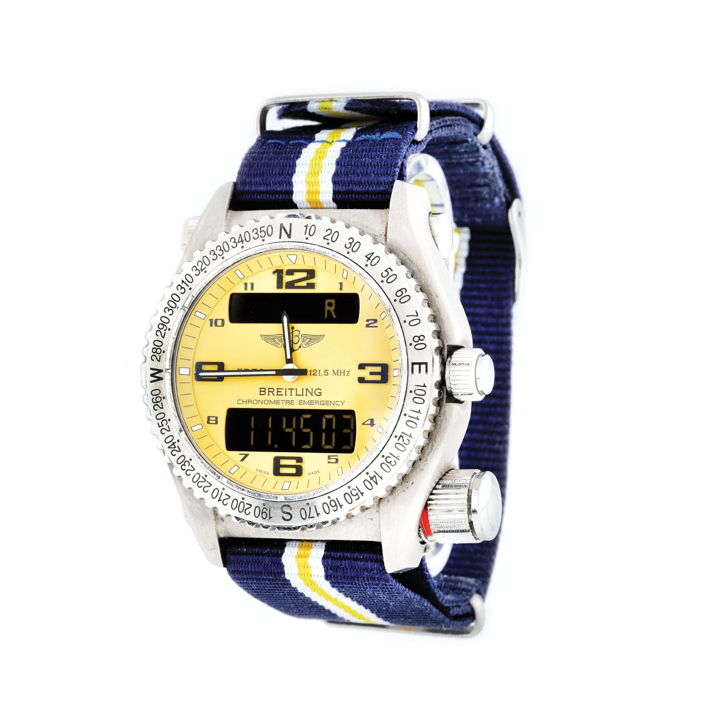 Ceas Breitling Emergecy, de mână, bărbătesc, din titanium