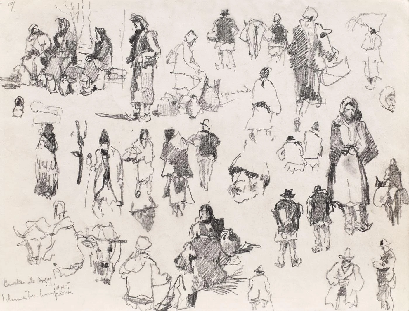 Peasants from Curtea de Argeș
