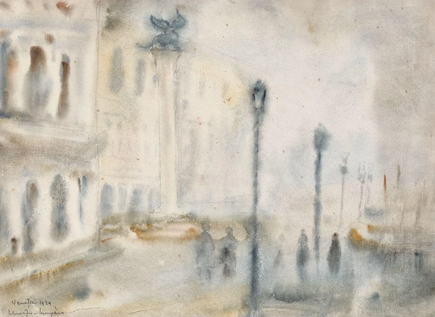 Venice in the mist