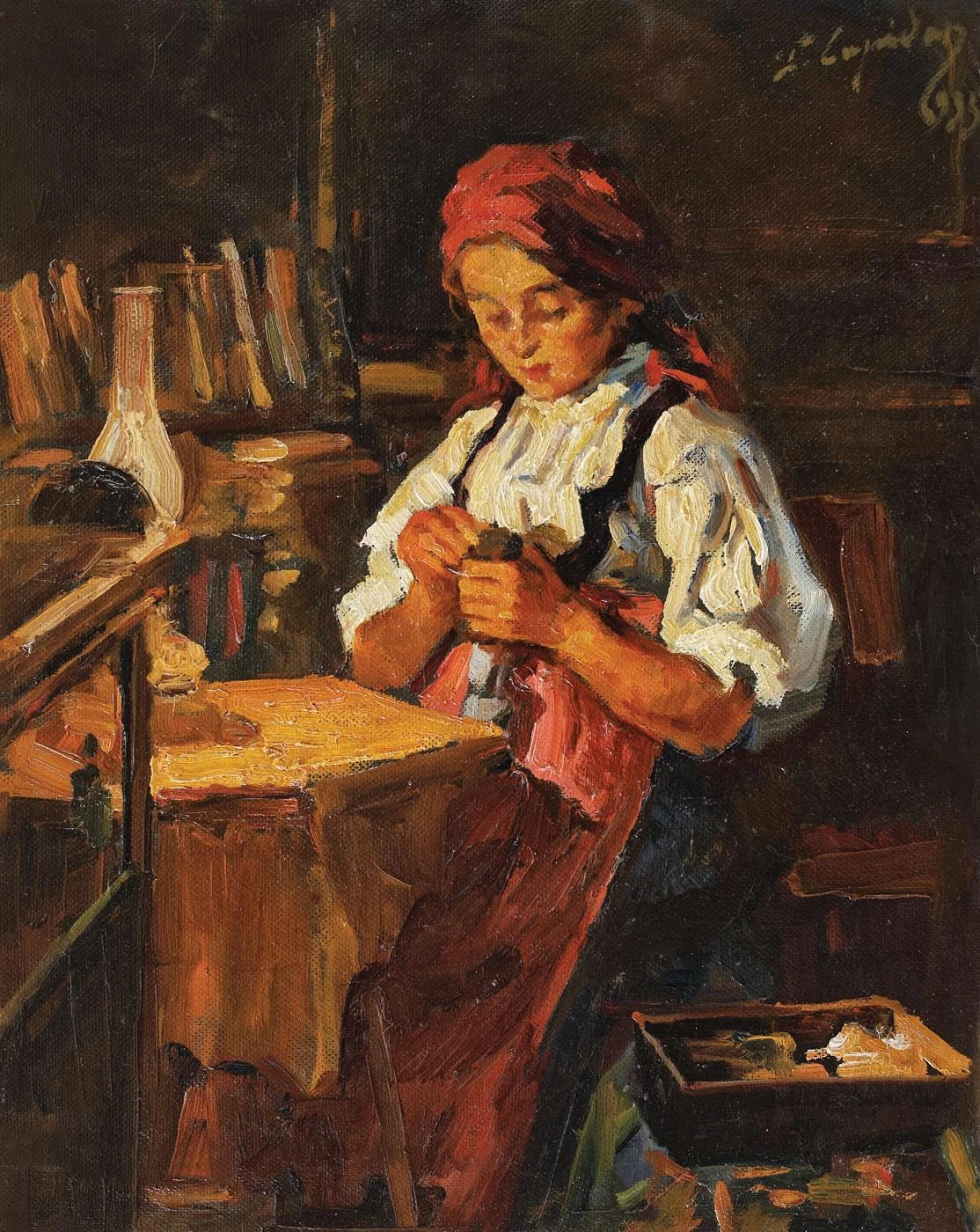 Peasant girl