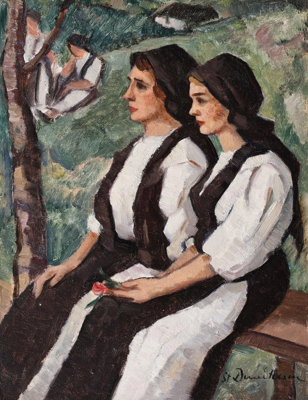 Peasant girls from Siliștea