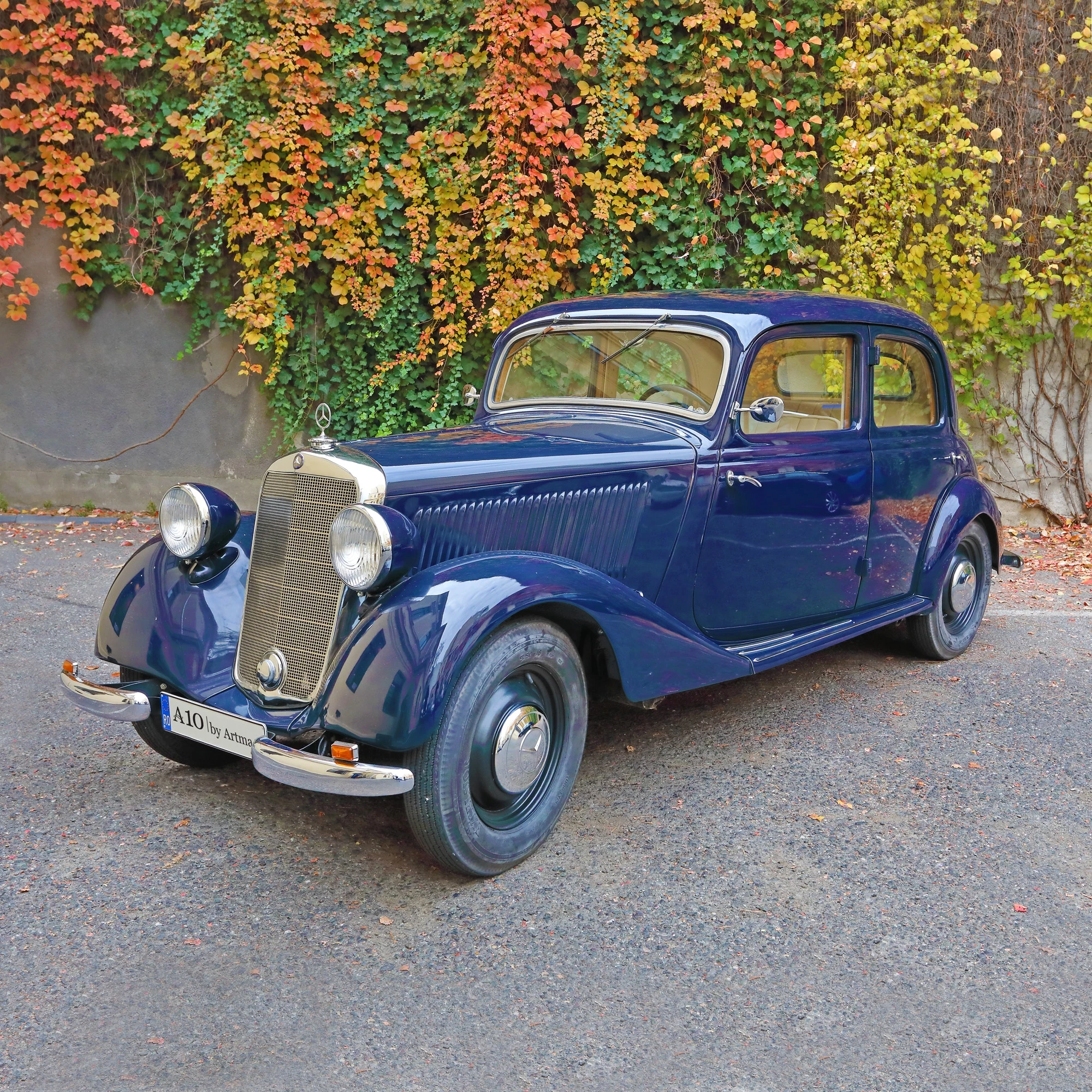 Mercedes 170 V, 1940, the most popular Mercedes-Benz model of the time
