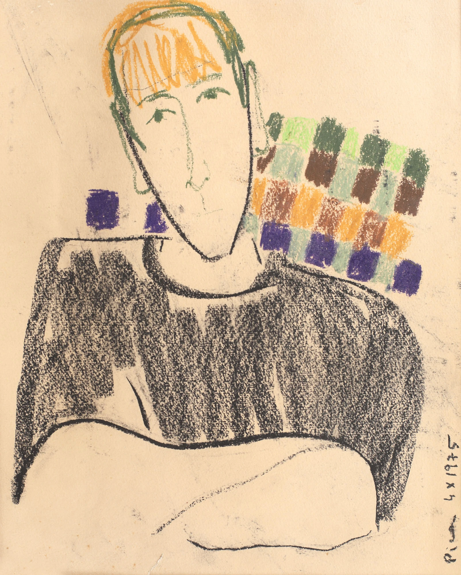 The Artist's Portrait (Eva Cerbu)